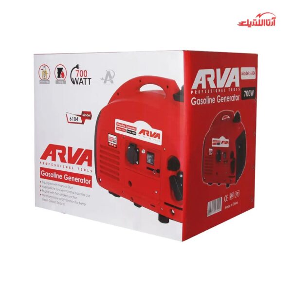 موتور برق بنزینی 700 وات آروا مدل 6104