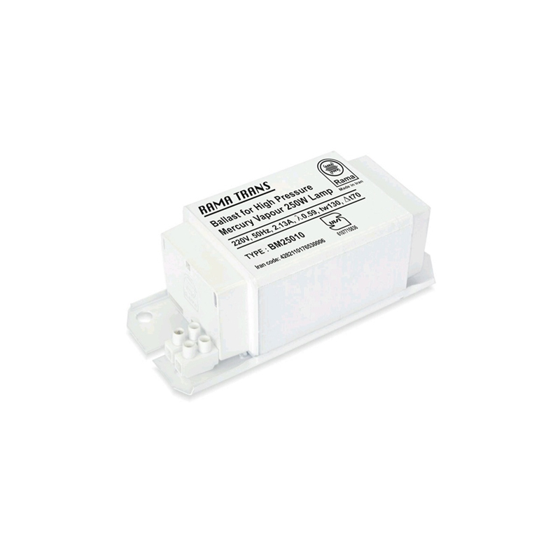 بالاست 50 وات مسی لامپ‌ تخلیه بخار جیوه راما الکتریک