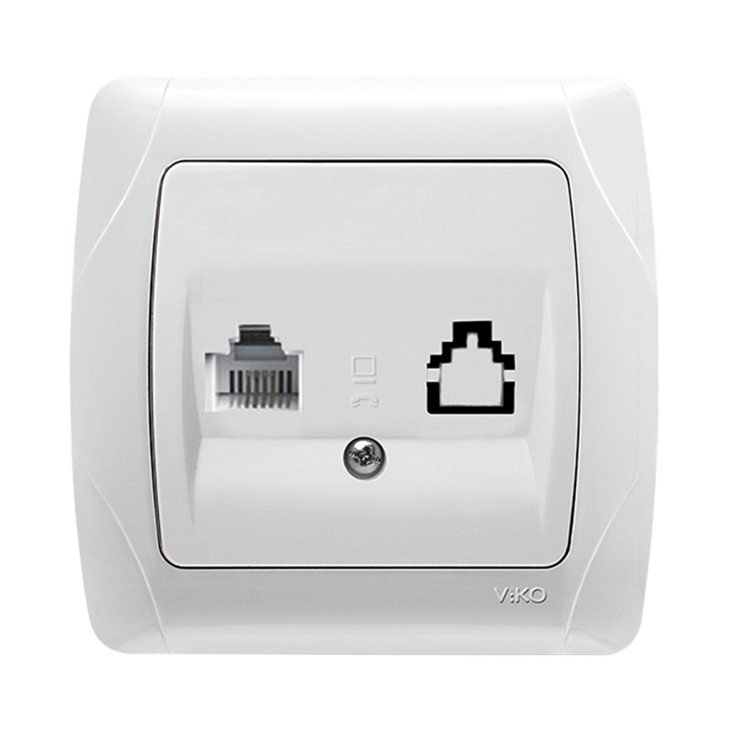 پریز تلفن تک پورت ویکو مدل کارمن