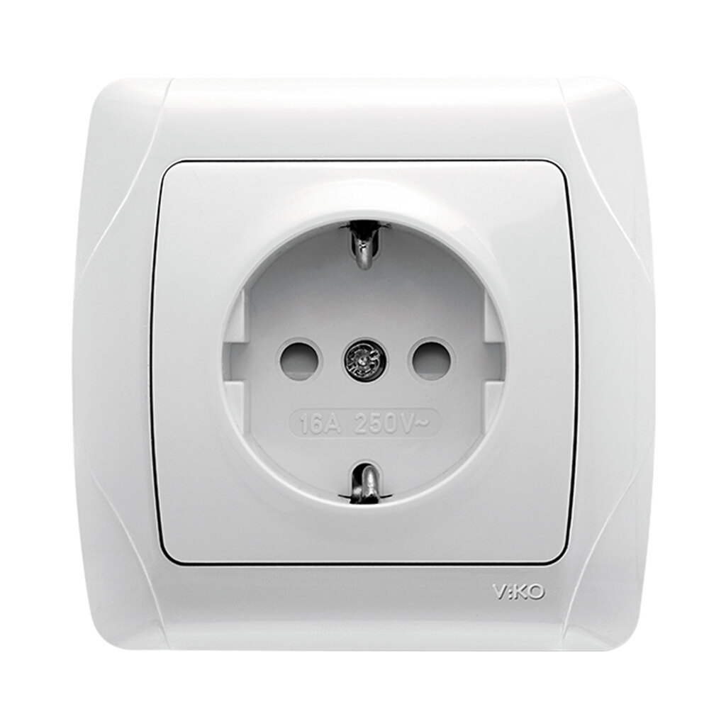 پریز توکار ارت دار ویکو مدل کارمن