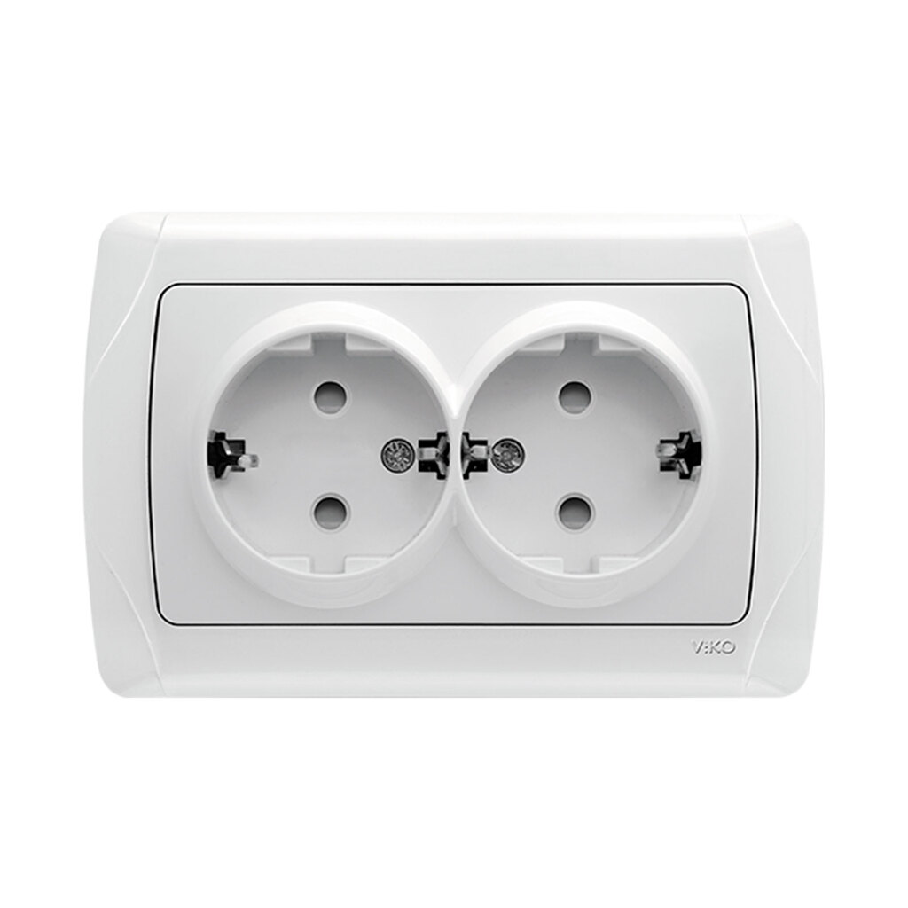 پریز دوقلو ویکو مدل کارمن