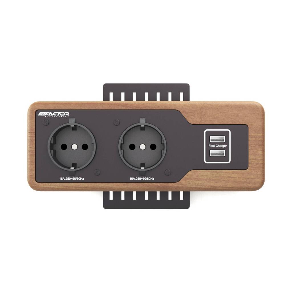 چندراهی برق توکار فکتور مورف مدل Factor FPO1