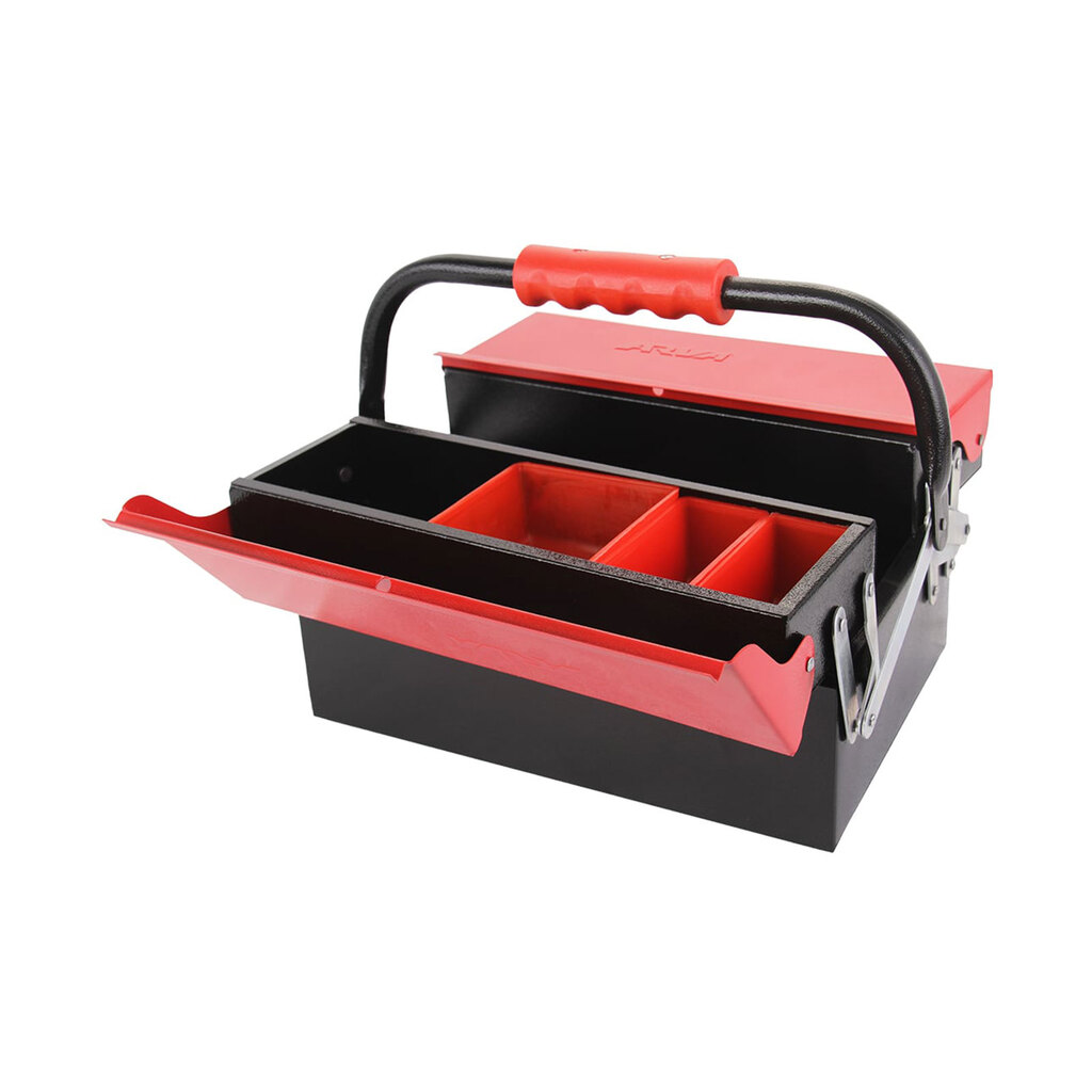 جعبه ابزار فلزی آروا 30 سانت 2 طبقه مدل 4702