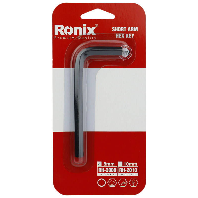 آچار آلن تک 8 میلی‌متری کوتاه رونیکس مدل RH-2008