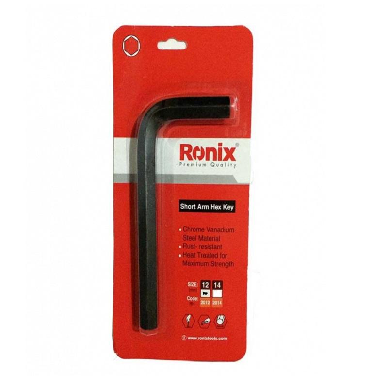 آچار آلن تک 12 میلی‌متری کوتاه رونیکس مدل RH-2012