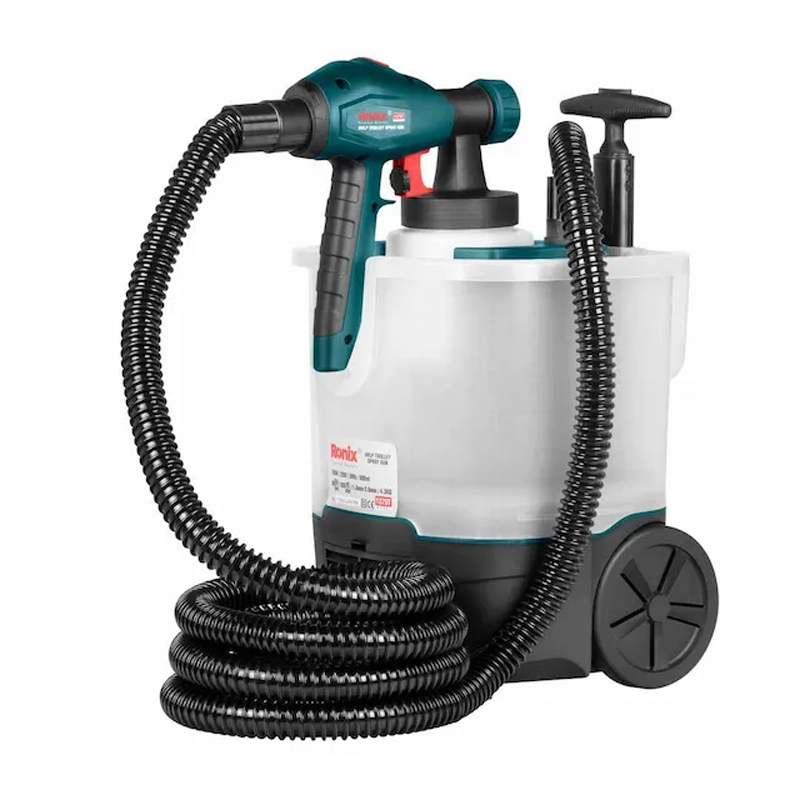 پیستوله برقی 750 وات رونیکس مدل 1375T به همراه چرخ‌دستی