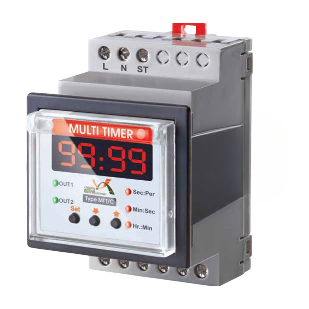 تایمر مولتی رنج برنا الکترونیک مدل MRT/C