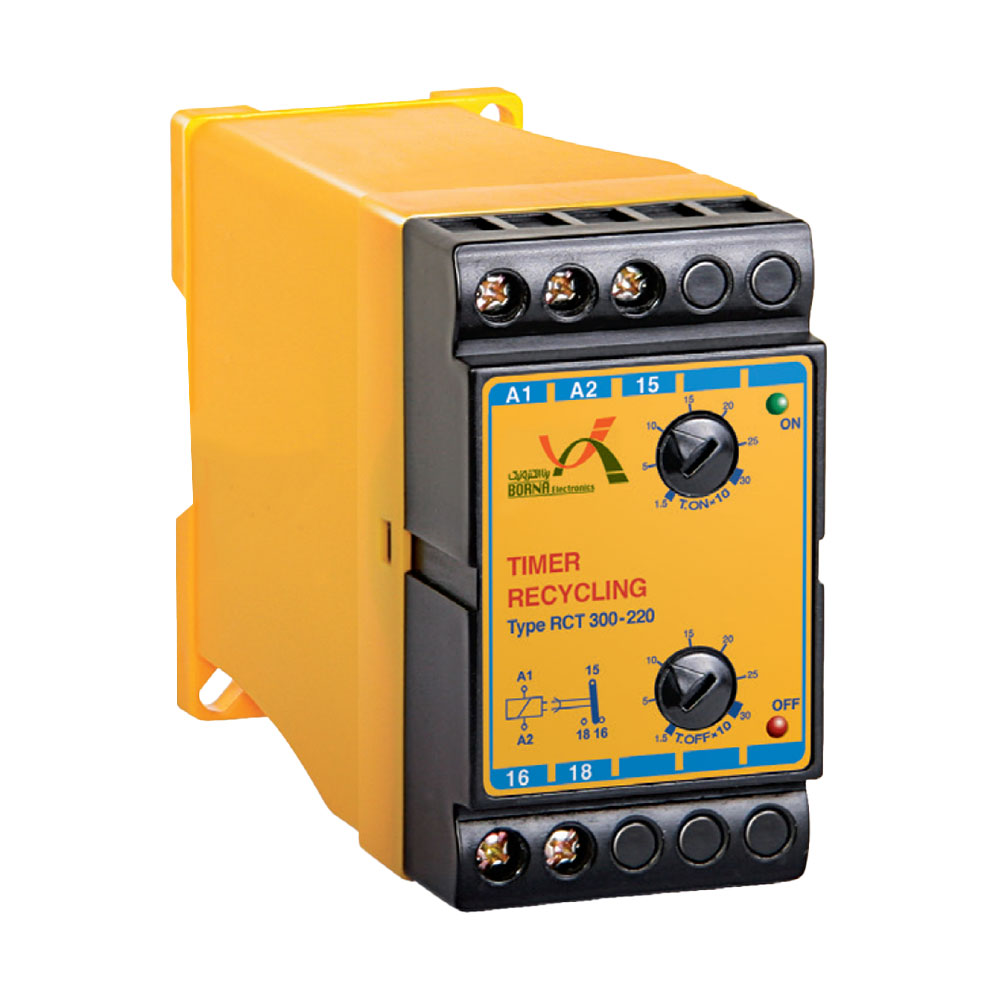 تایمر تکرار کننده برنا الکترونیک مدل RCT