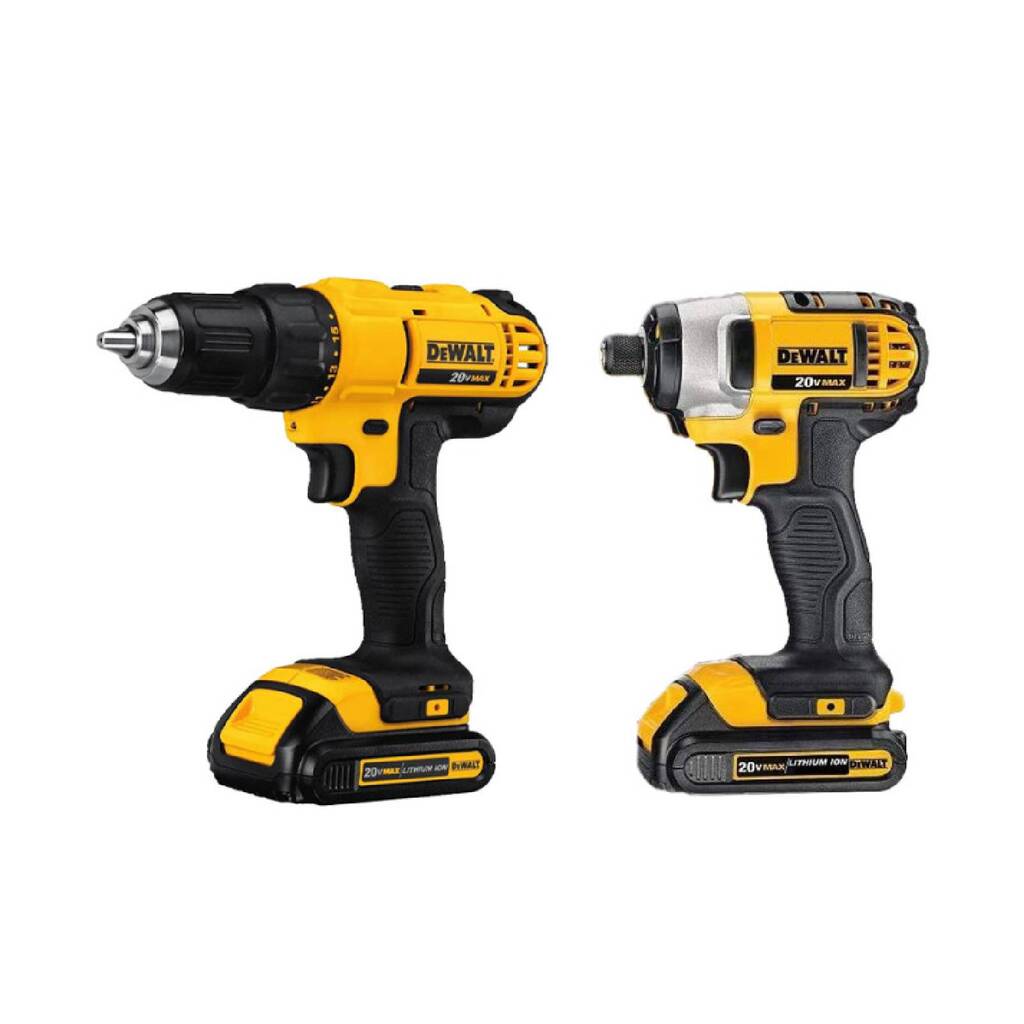 دریل پیچ گوشتی شارژی دیوالت مدل DCK240C2 مجموعه دو عددی