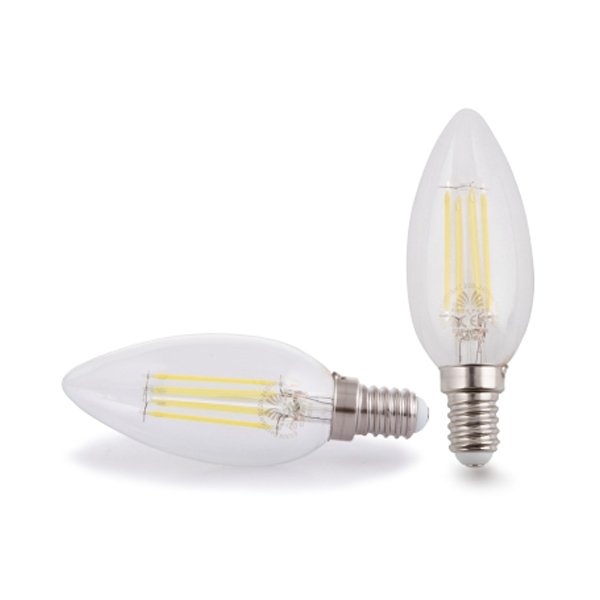 لامپ شمعی 4 وات شعاع پارس مدل SP-C35-4W