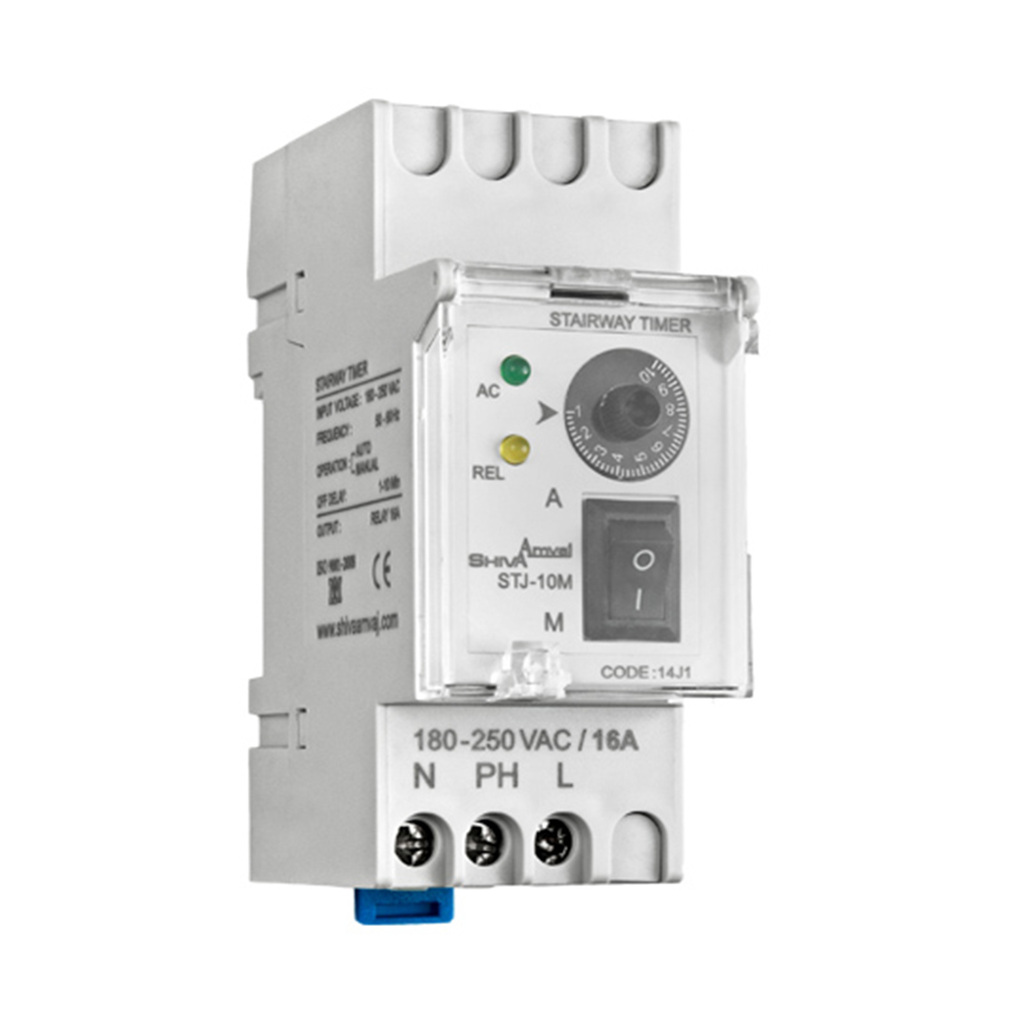 تایمر راه پله سری M مدل STJ-10M کد 14J1 شیوا امواج
