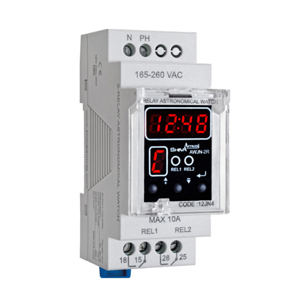 ساعت نجومی دو رله ای سری N مدل AWJN-2R کد 12JN4 شیوا امواج