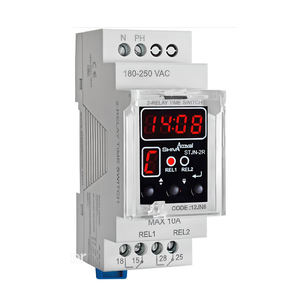 ساعت فرمان دو رله ای سری N مدل TSJN-2R کد 12JN5 شیوا امواج