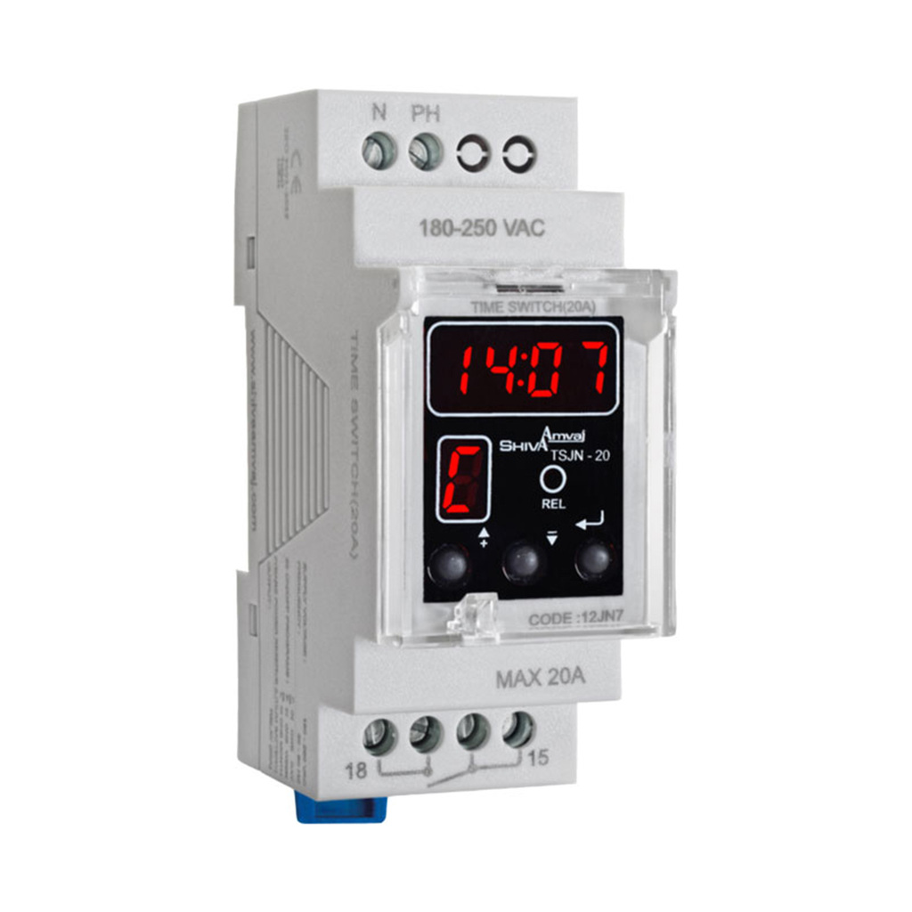 ساعت فرمان 20A سری N مدل TSJN-20 کد 12JN7 شیوا امواج