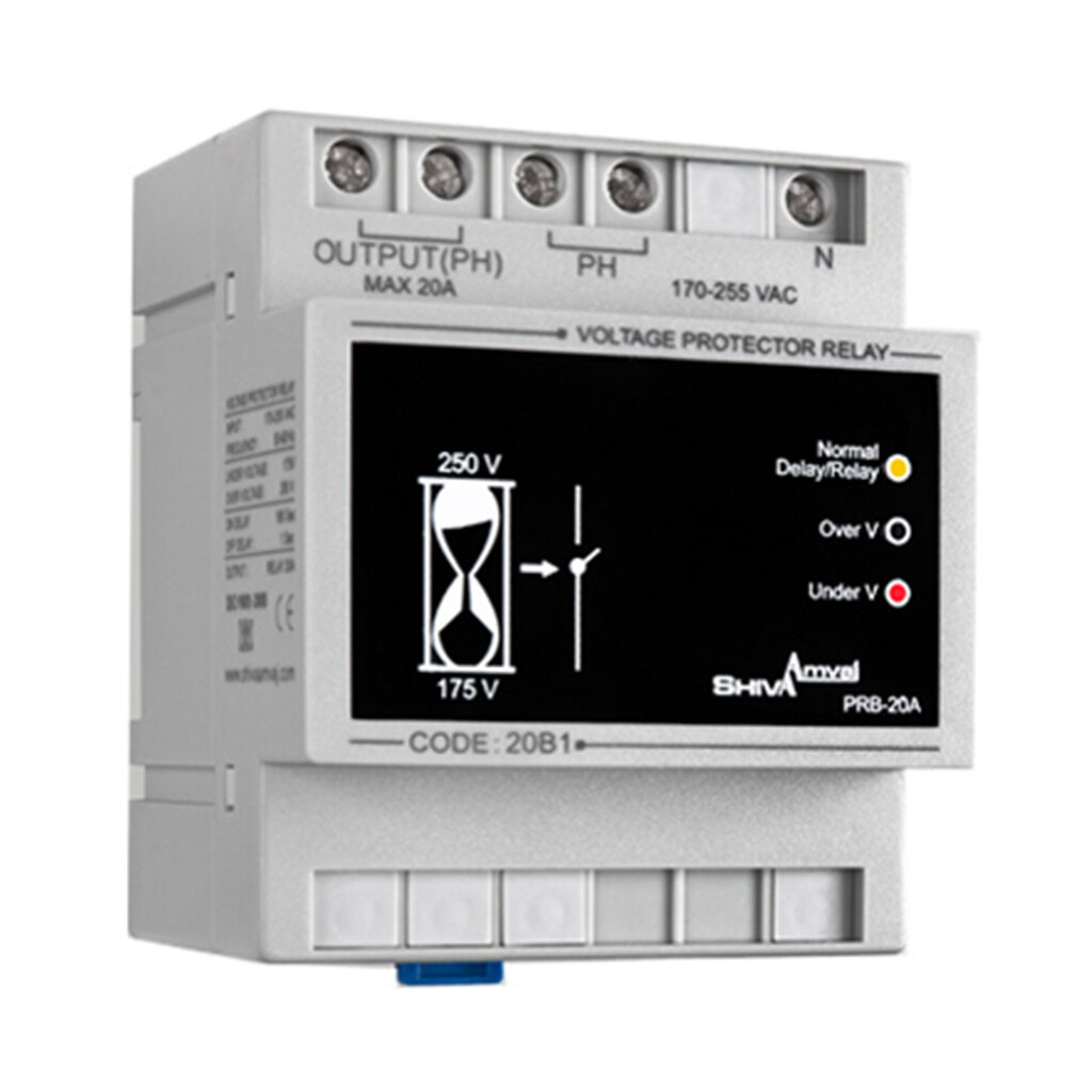 محافظ ولتاژ 20A مدل PRB-20A کد 20B1 شیوا امواج