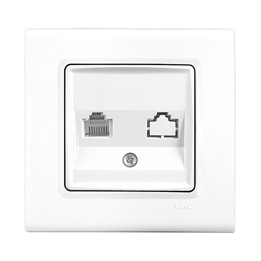 پریز تلفن تک سوکت ویکو مدل لینرا