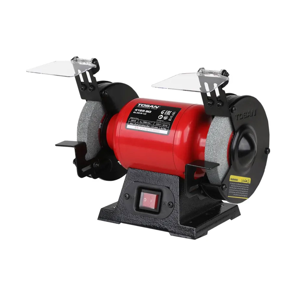 سنگ سنباده رومیزی 200 وات توسن مدل 4125BG