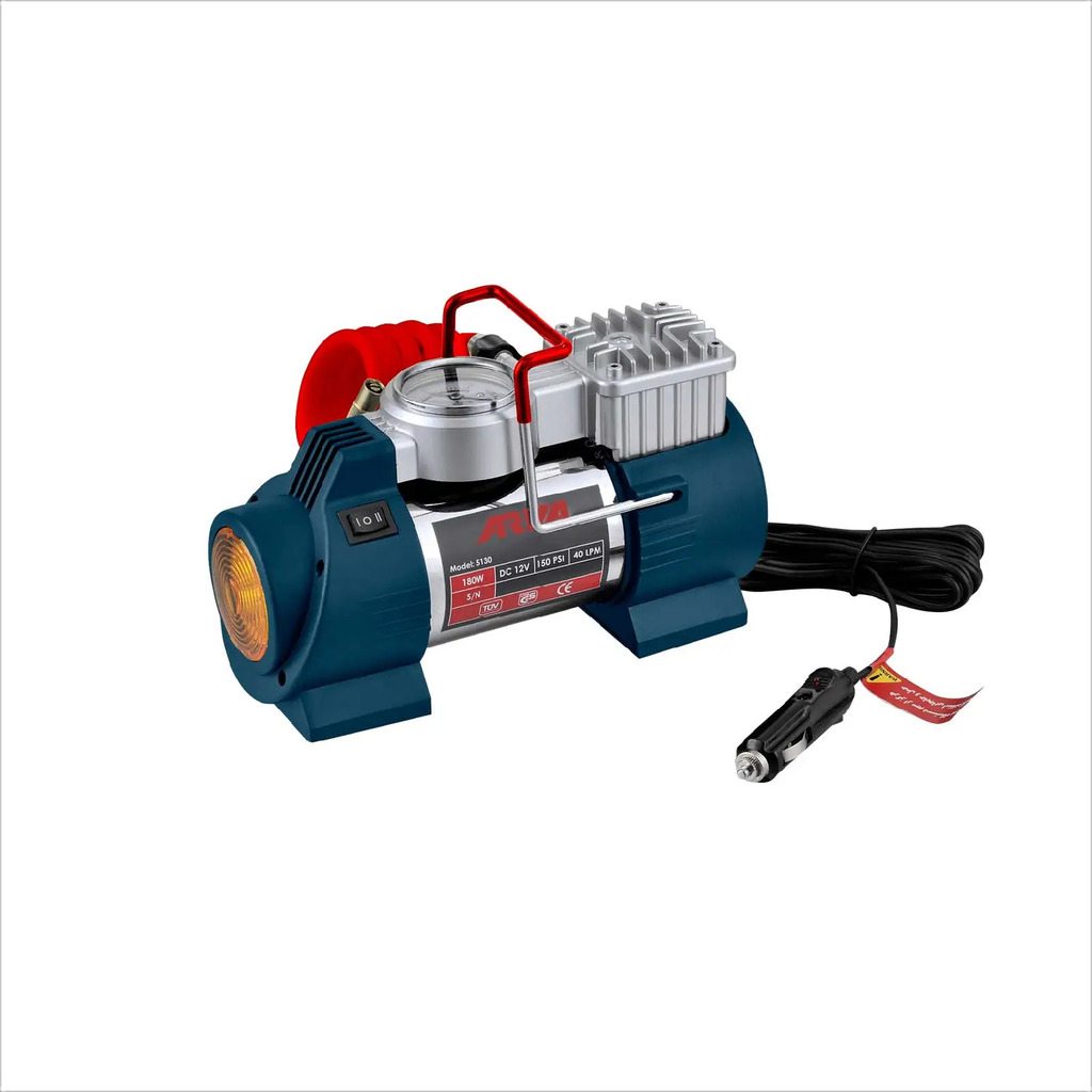 کمپرسور باد فندکی تک سیلندر آروا مدل ۵۱۳۰