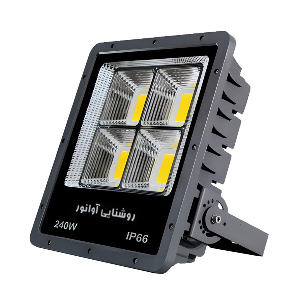 پروژکتور COB آوانور 120 وات مدل پنجره‌ای مربع