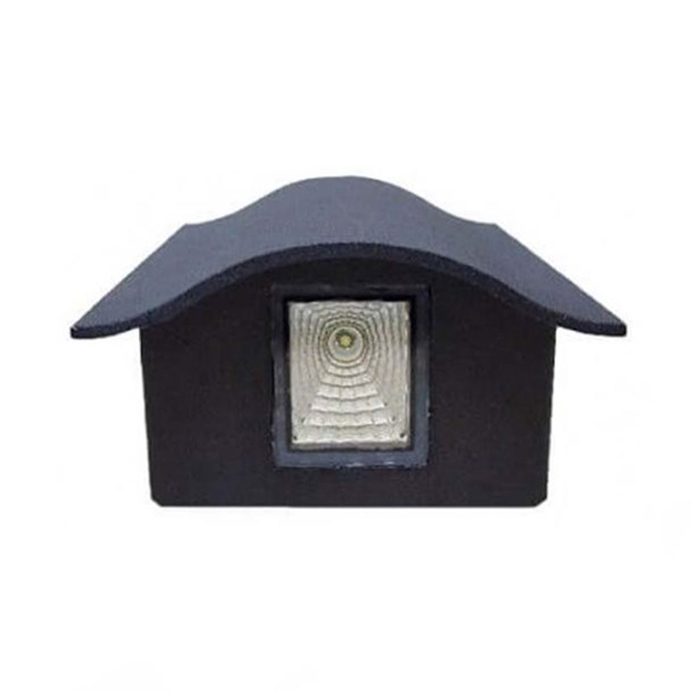 چراغ دیواری موج‌دار رفلکتور 6 وات ای دی سی