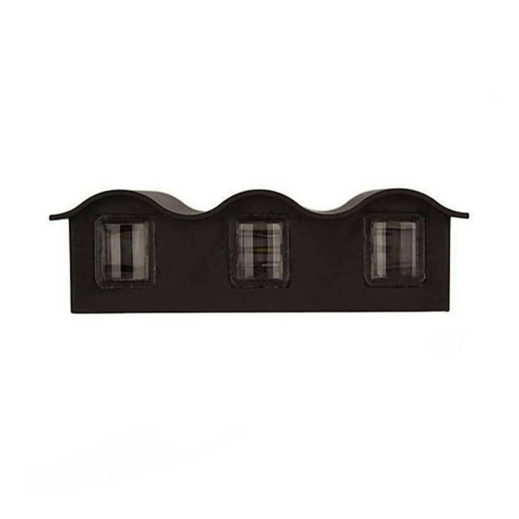 چراغ دیواری موج‌دار لنزدار 18 وات ای دی سی