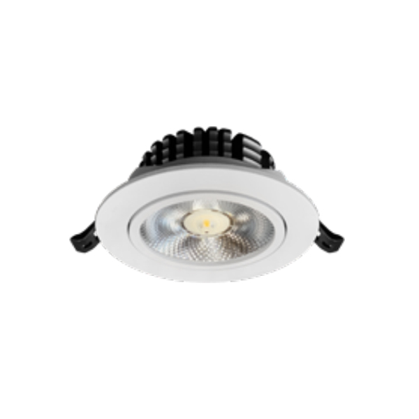 چراغ سقفی توکار 5 وات شعاع پارس مدل SP-CR125-5W