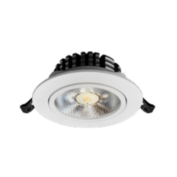 چراغ سقفی توکار 10 وات شعاع پارس مدل SP-CR125-10W