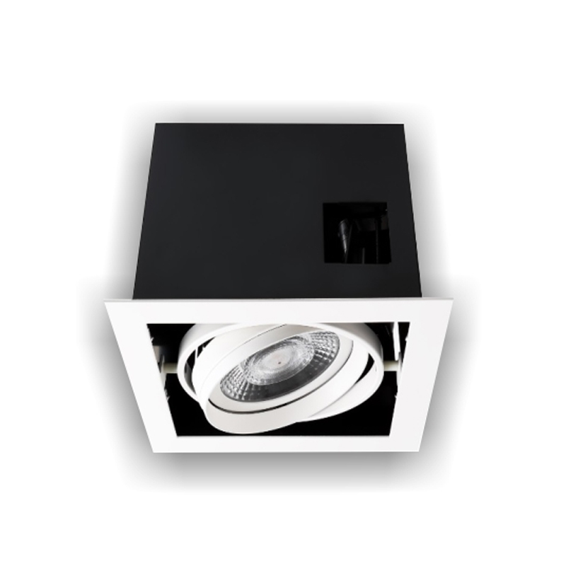 چراغ سقفی توکار 25 وات شعاع پارس مدل SP-MZ111-1-25W