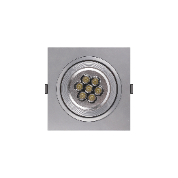 چراغ سقفی توکار 7 وات شعاع پارس مدل SP-A363 LED 7W