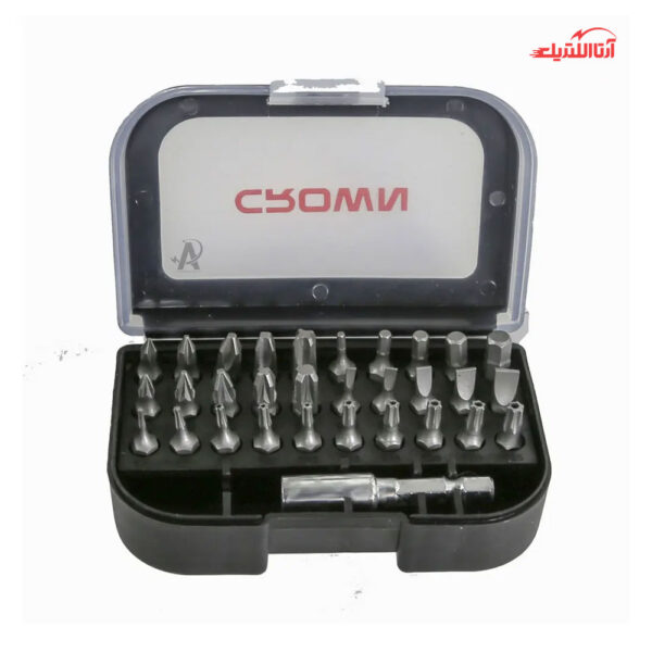 پیچ گوشتی شارژی 3.6 ولت جعبه فلزی کرون مدل CT22024