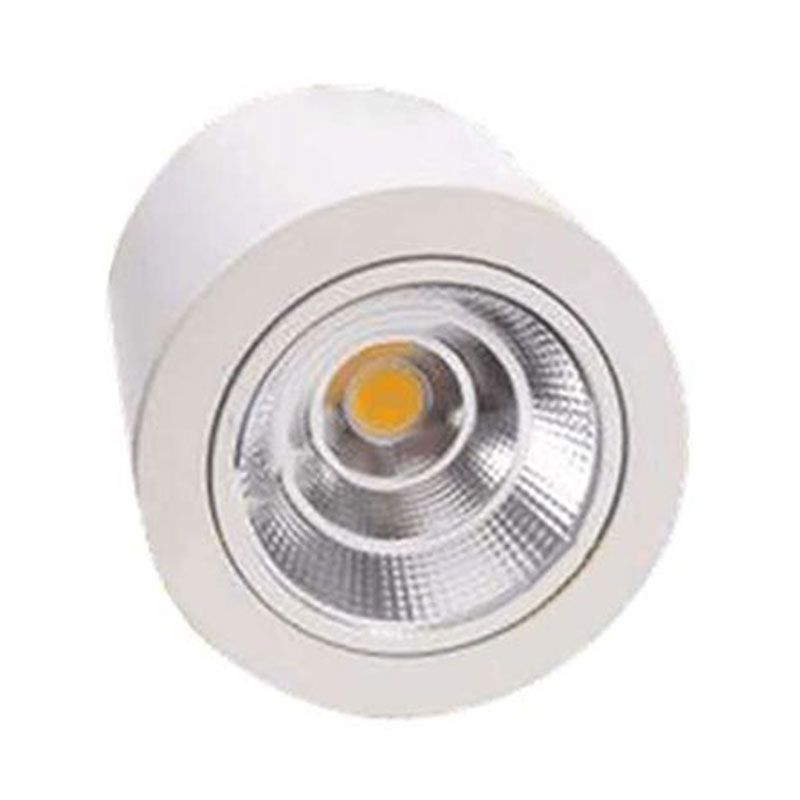 چراغ سقفی COB روکار گرد 10 وات ای دی سی