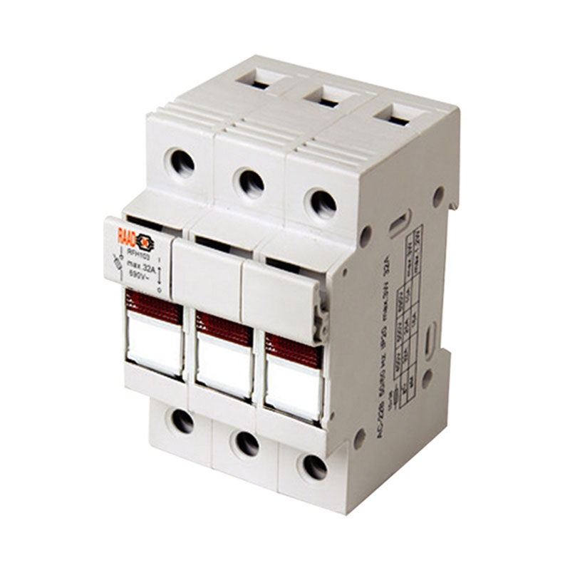 سکسیونر سه پل چراغ‌دار سایز 10 در 38 مدل RFH103LD رعد