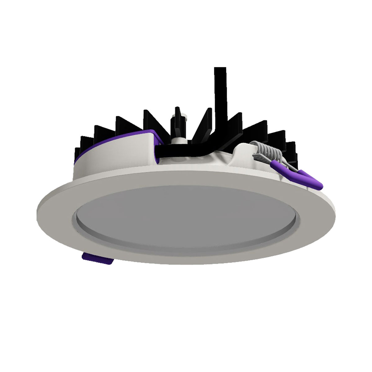 چراغ سقفی توکار دان لایت 12 وات بلان