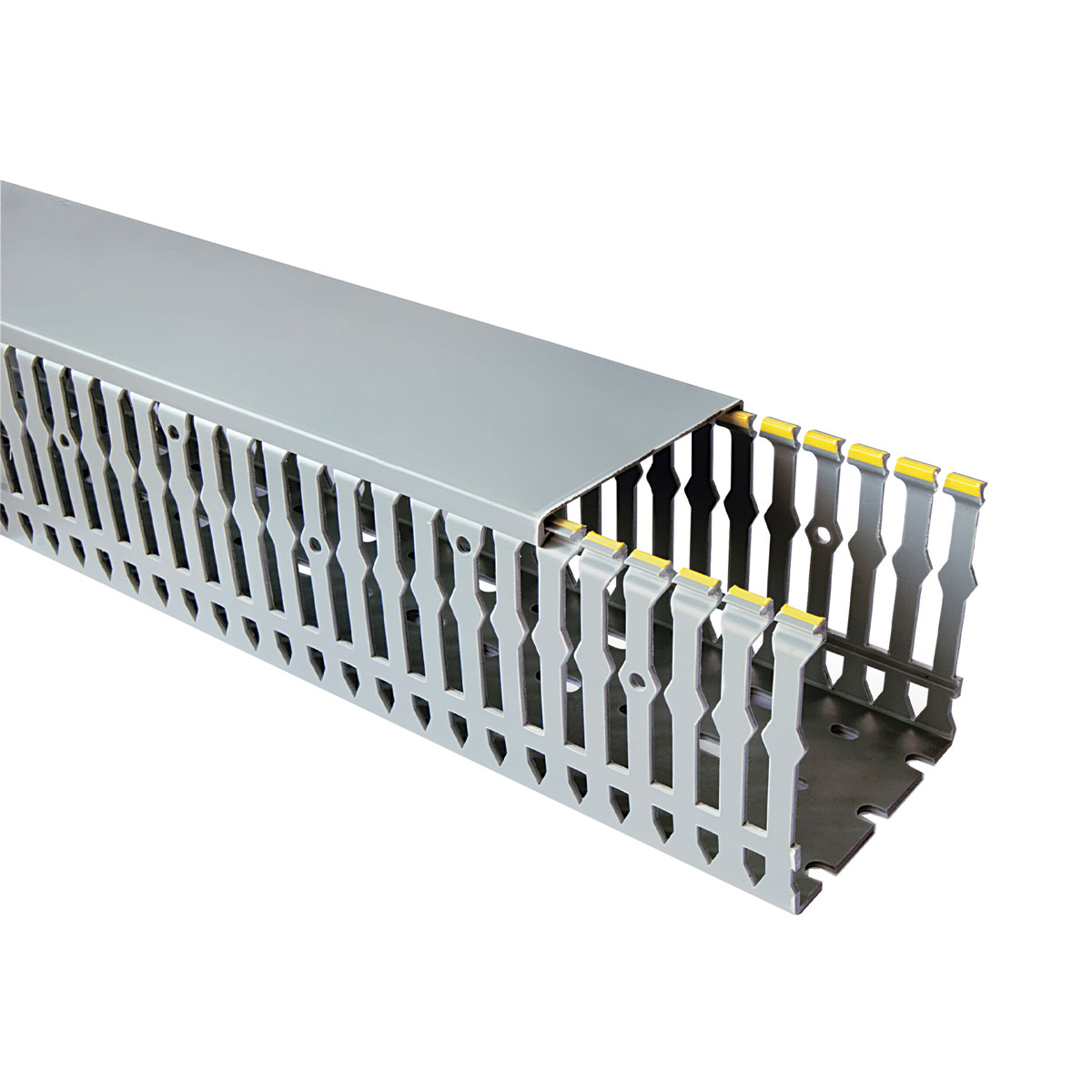 داکت صنعتی 2 متری شیاردار رعد سایز 60 در 80 میلیمتر مدل RWD 60x80