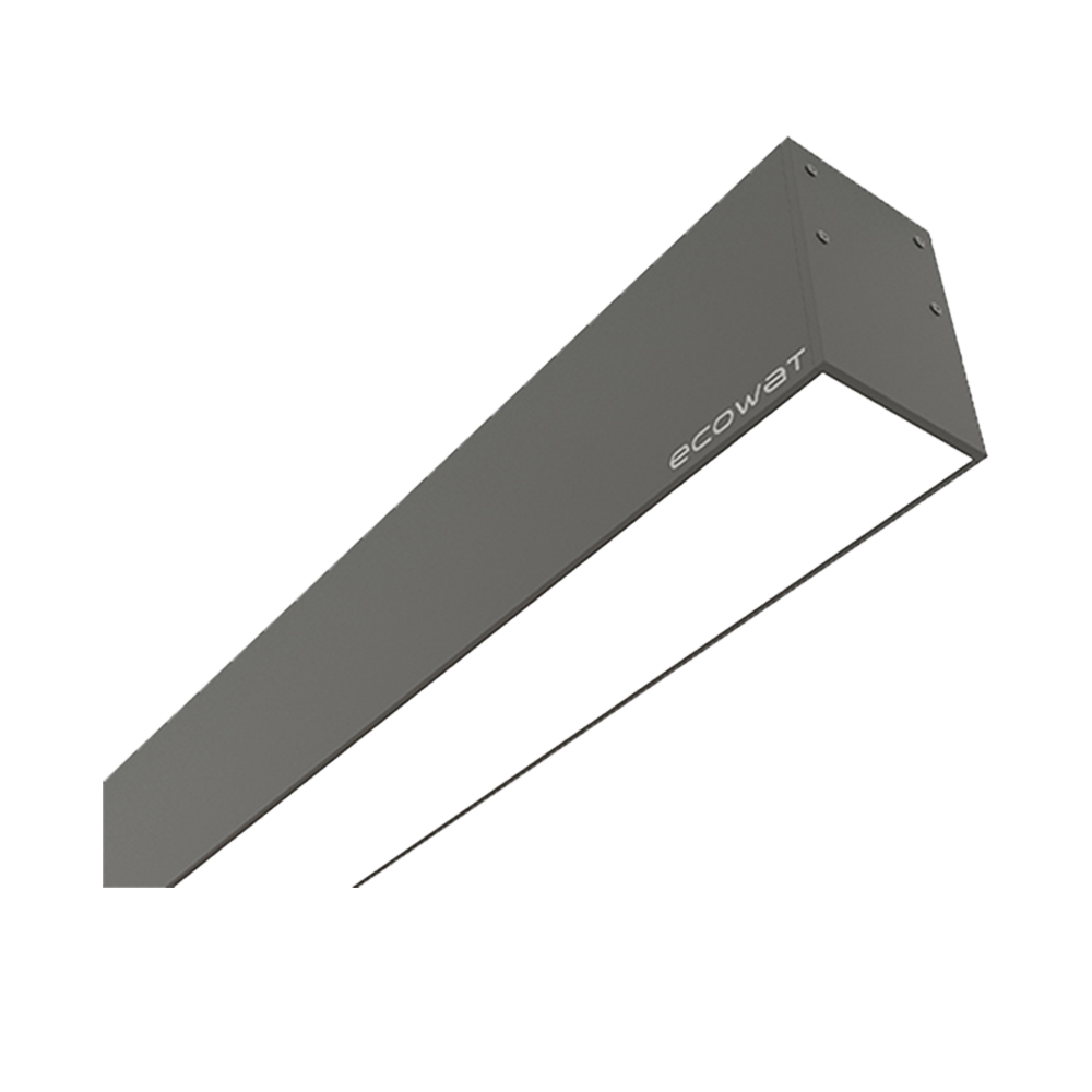 چراغ خطی 32 وات روکار 100 سانتیمتری تک لاین برش 9 اکووات