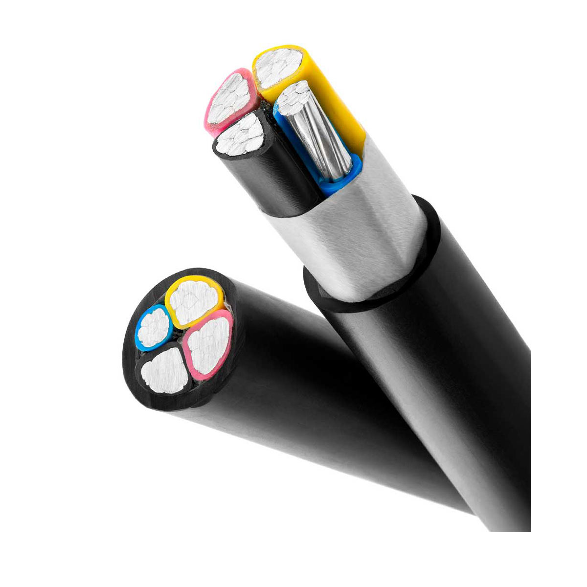 کابل آلومینیوم قدرت 5 در 50 متری افلاک خراسان با روکش XLPE