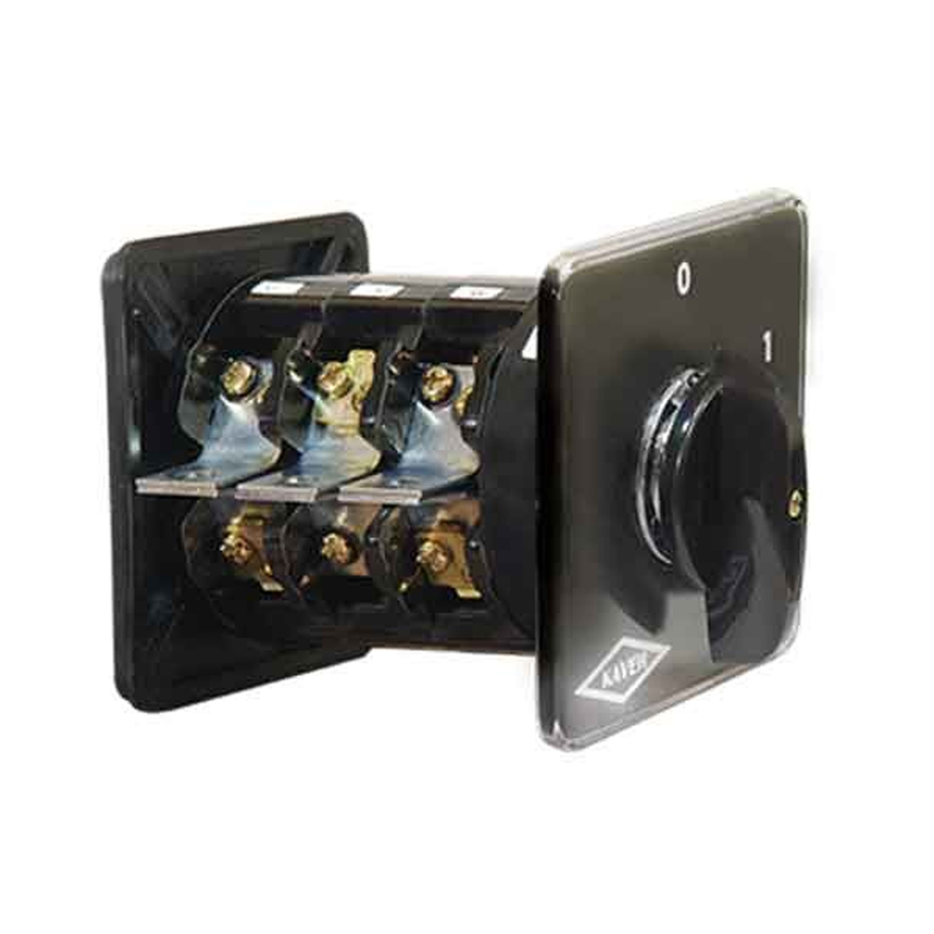 کلید گردان سه فاز یک طرفه 63 آمپر الکترو کاوه