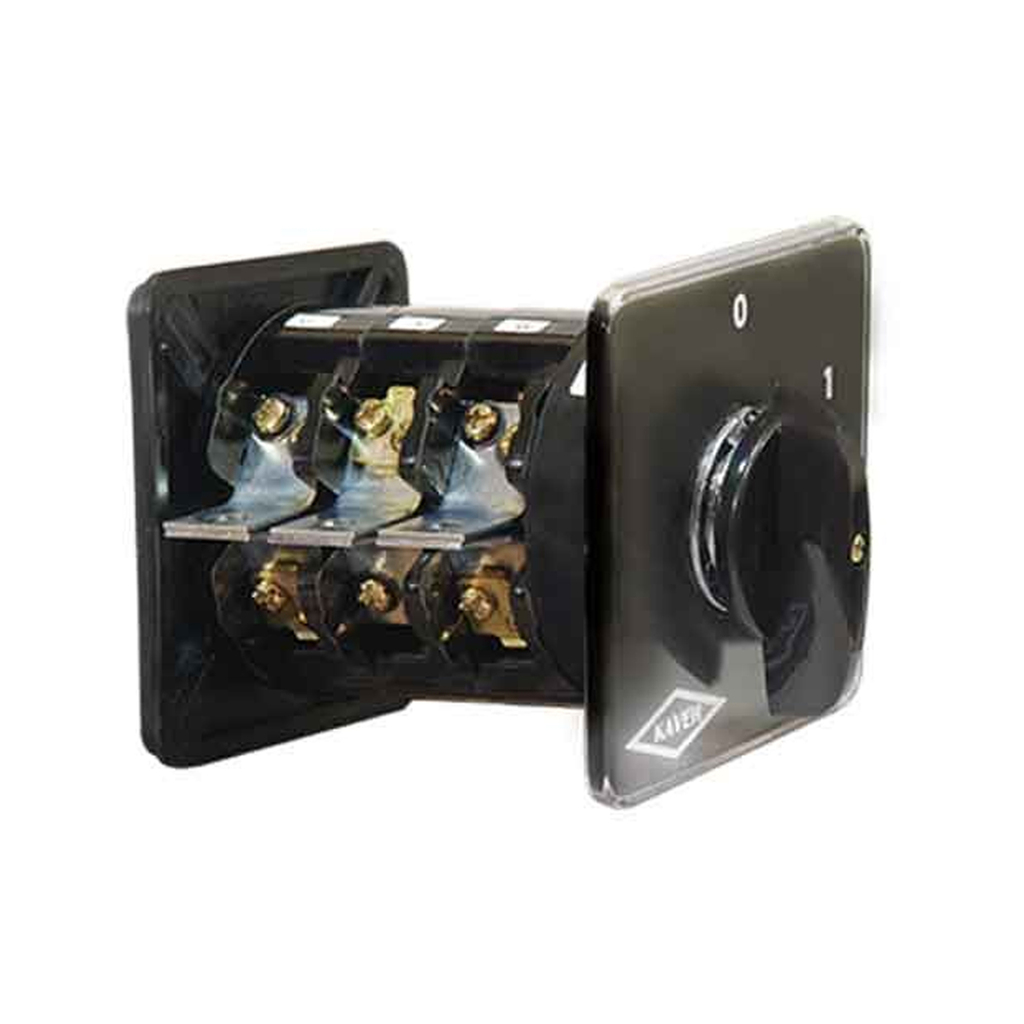 کلید گردان سه فاز و نول یک طرفه 40 آمپر الکترو کاوه