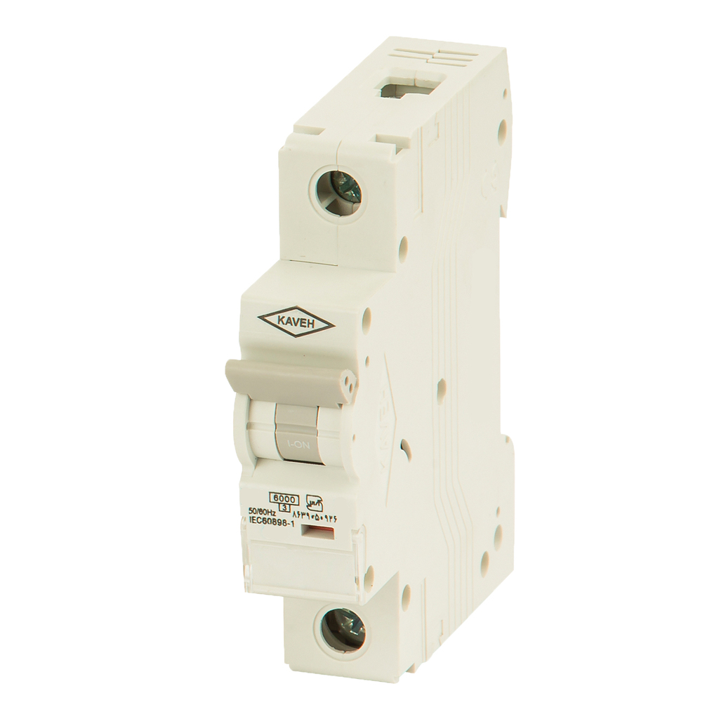 کلید مینیاتوری 10 آمپر تک پل DC الکترو کاوه کد EPI06010 SP-DC