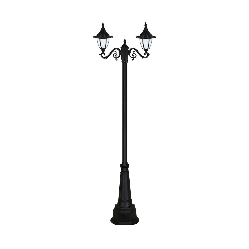 چراغ دوشاخه پارکی بیتانور مدل چتری خمره ای کد 582222