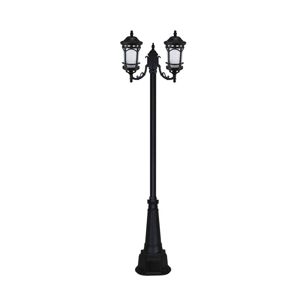 چراغ دو شاخه ایستاده پارکی بیتانور مدل فانوس کد 682122-91215