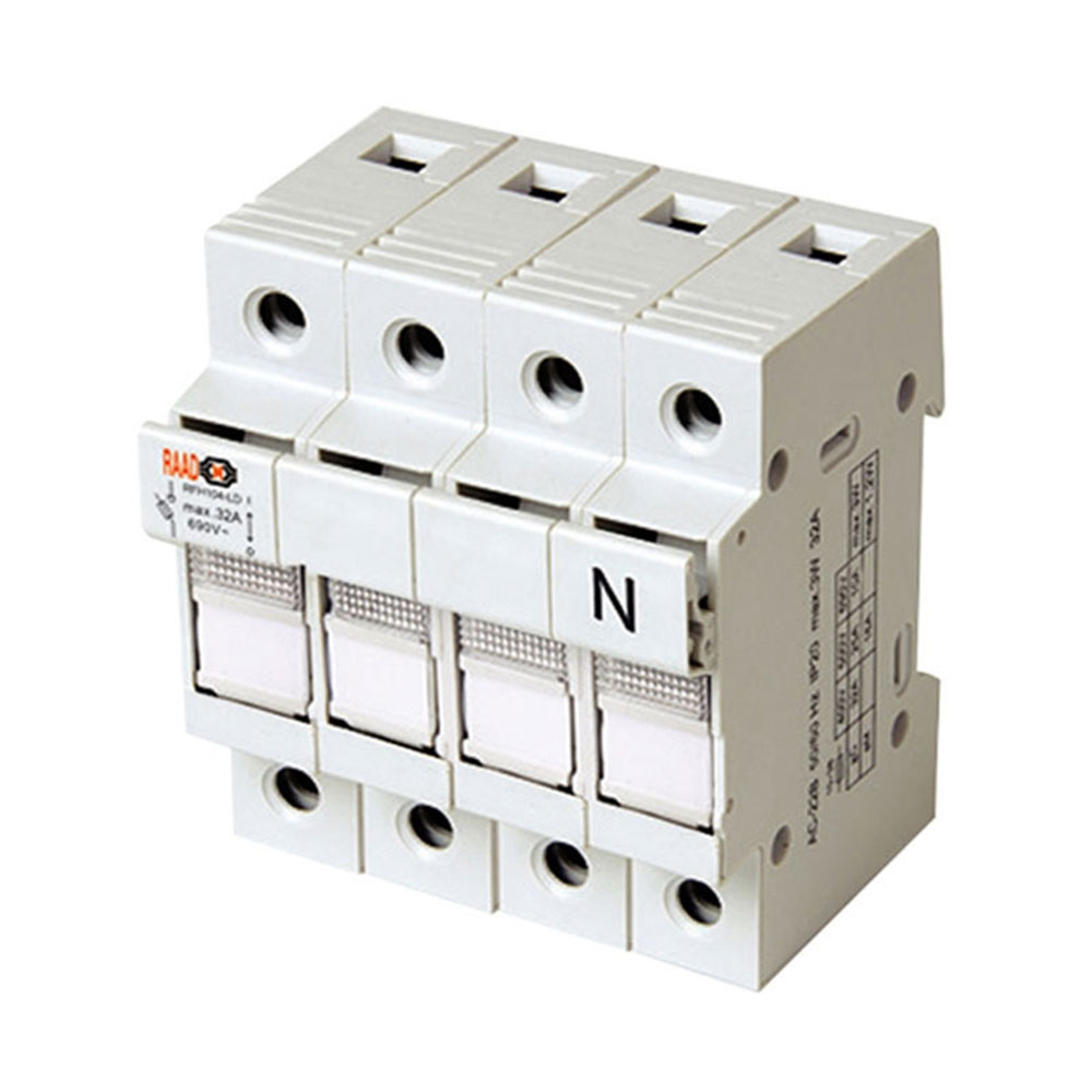 سکسیونر سه پل نول سایز 10 در 38 مدل RFH103N رعد