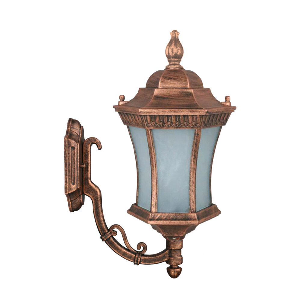 چراغ دیواری پارکی تکشیدفام مدل رابو کمرباریک کد 7801-16