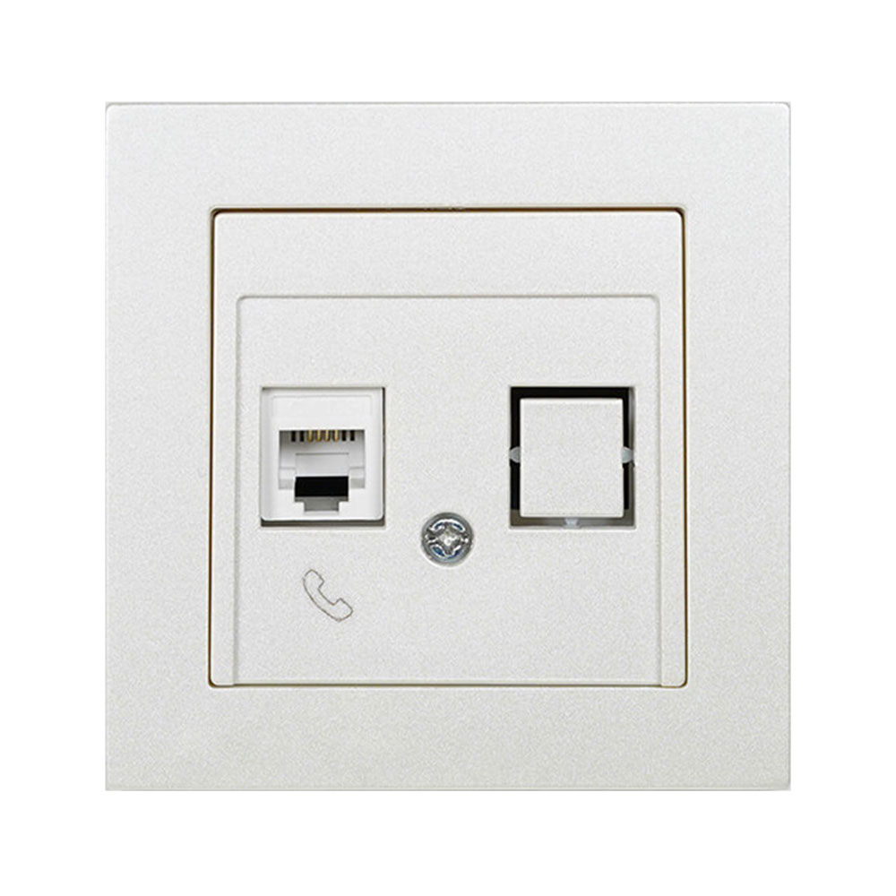 پریز تلفن تک سوکت اویدنت کدMC2TL00X01