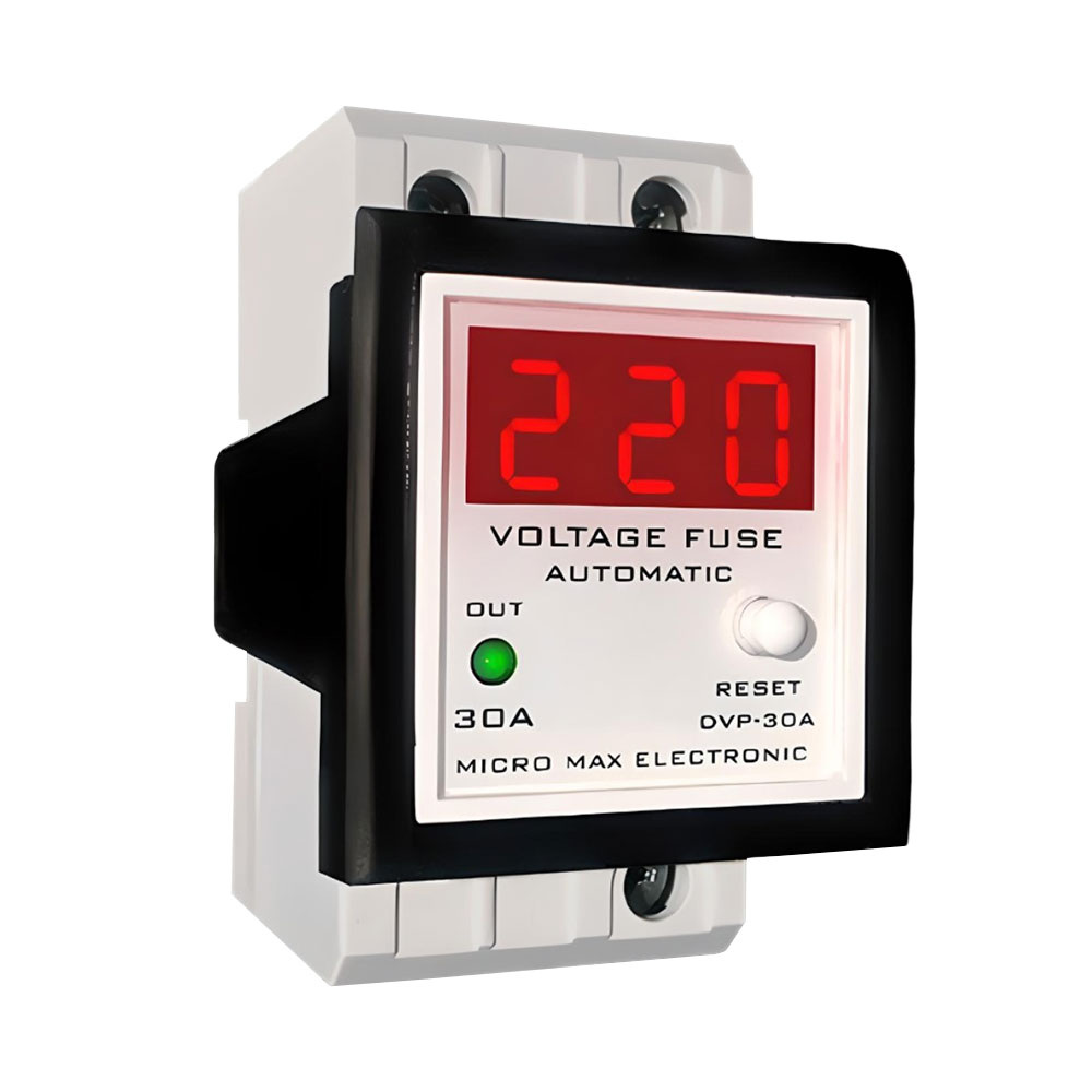 محافظ ولتاژ دیجیتال کولر گازی 30 آمپر میکرومکس مدل DVP-30A