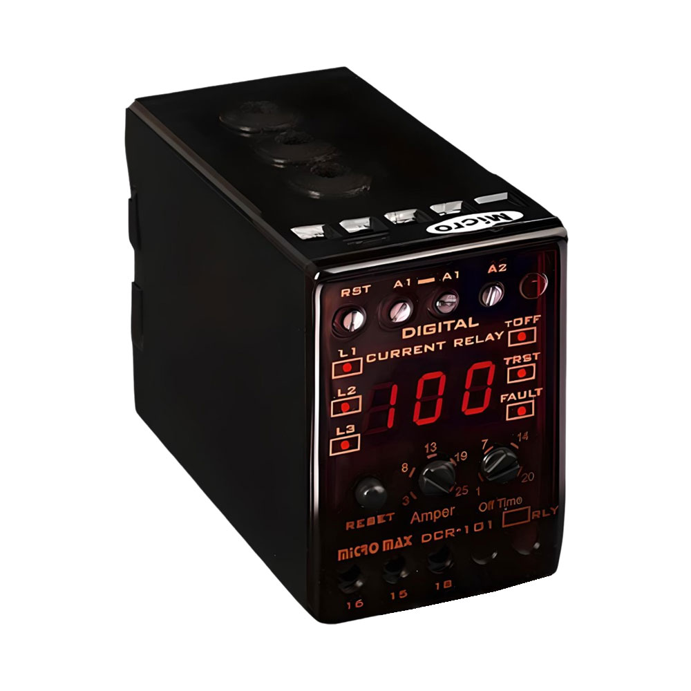 کنترل بار دیجیتال 25-3 آمپر با تنظیم دستی میکرومکس مدل DCR-101X