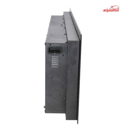 نمای کنار شومینه برقی حرارتی اچ بی با قابلیت پخش صدا مدل HB-ID6838-110-Audio