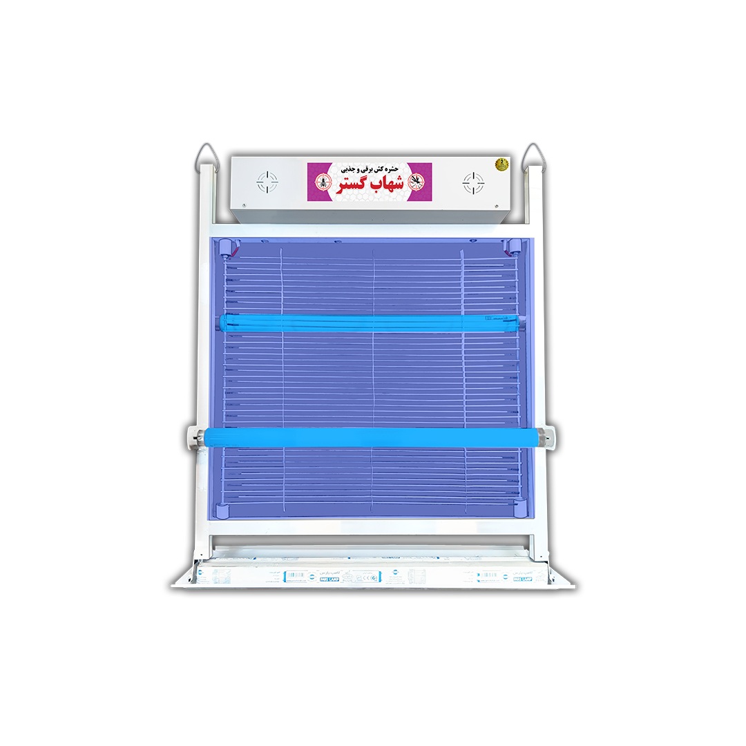 حشره کش برقی جذبی صنعتی 2 در 20 وات شهاب گستر مدل FM2x20WS