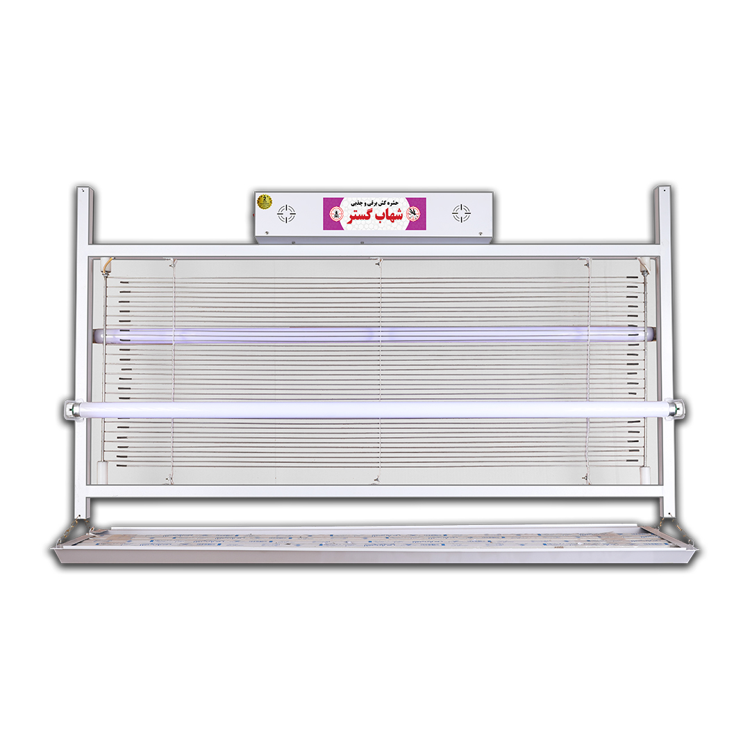 حشره کش برقی جذبی صنعتی 2 در 40 وات شهاب گستر مدل FM2x40WS
