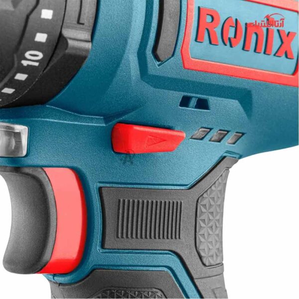 دریل پیچ‌گوشتی چکشی شارژی 12 ولت رونیکس مدل 8101K